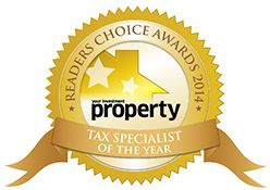 Readers Choice Awards Tax Specialist of the Year 2014